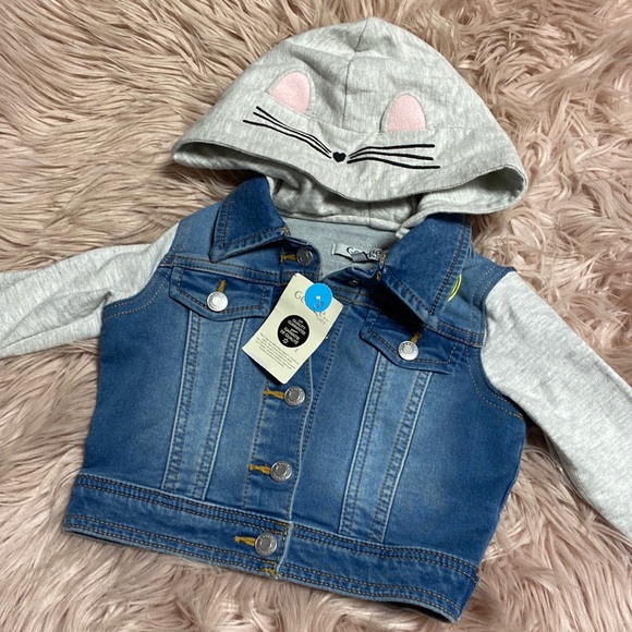 Baby Girl Jean Jacket - Picture 1 of 3